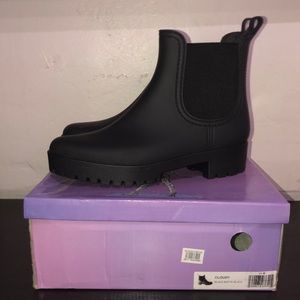 Jeffrey Campbell Rainboots Size 11